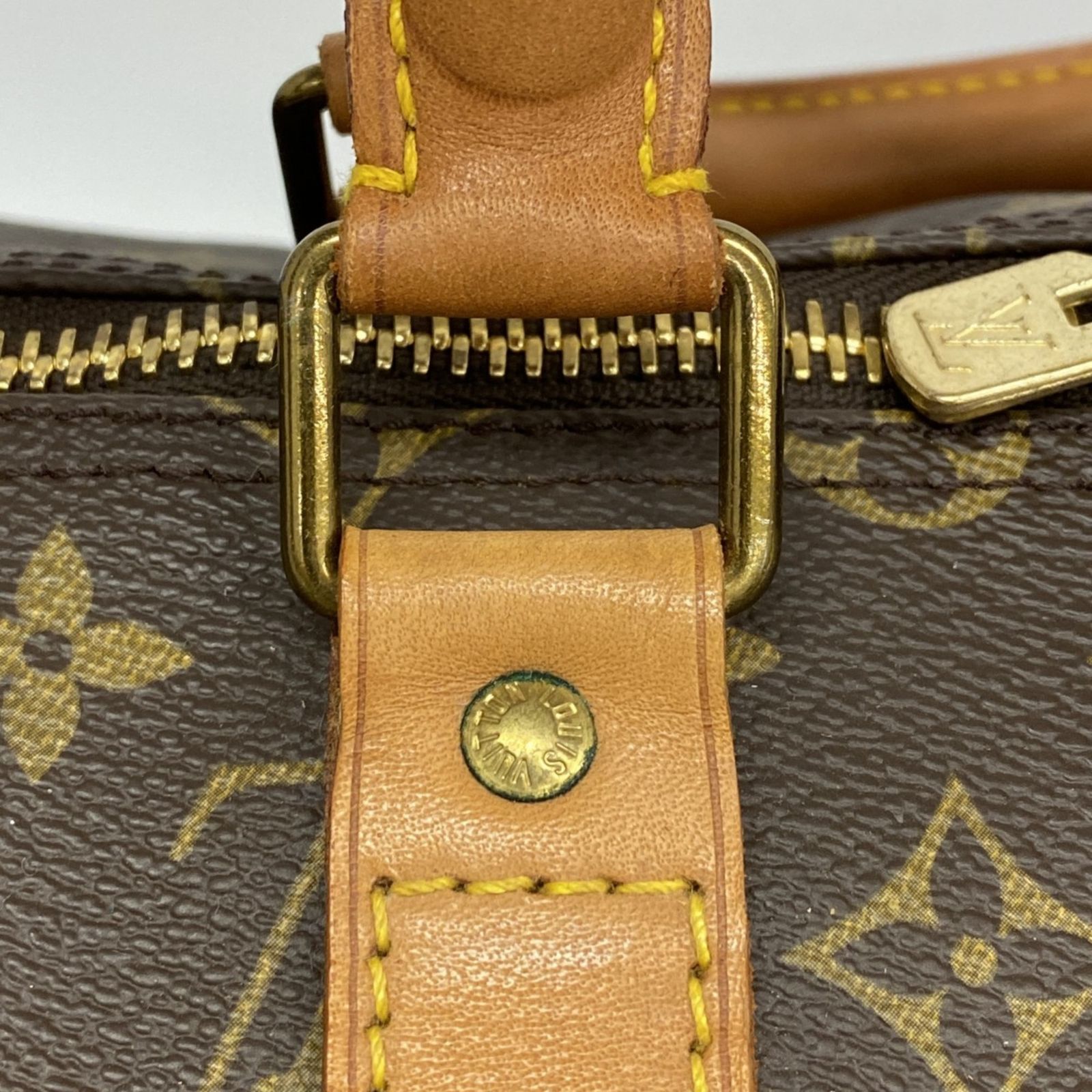 LOUIS VUITTON ボストンバッグ モノグラム キーポル55 ブラウン Louis