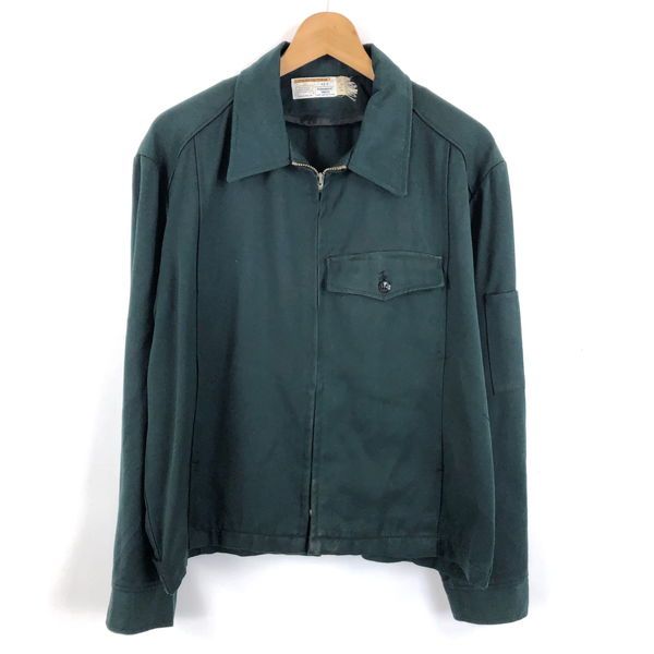 古着】 70s PERMA-NEAT ワークジャケット ブルゾン TALONジップ