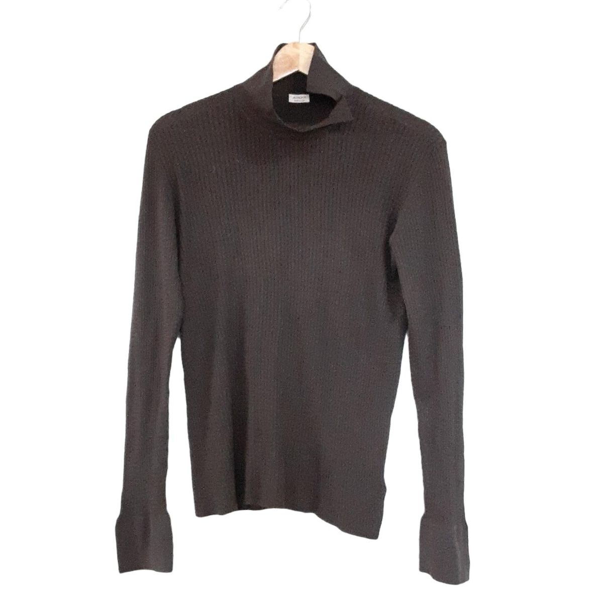 AGNONA タートルネックセーター 38 カーキブラウン AGNONA タートルネックセーター 38 カーキブラウン AGNONA