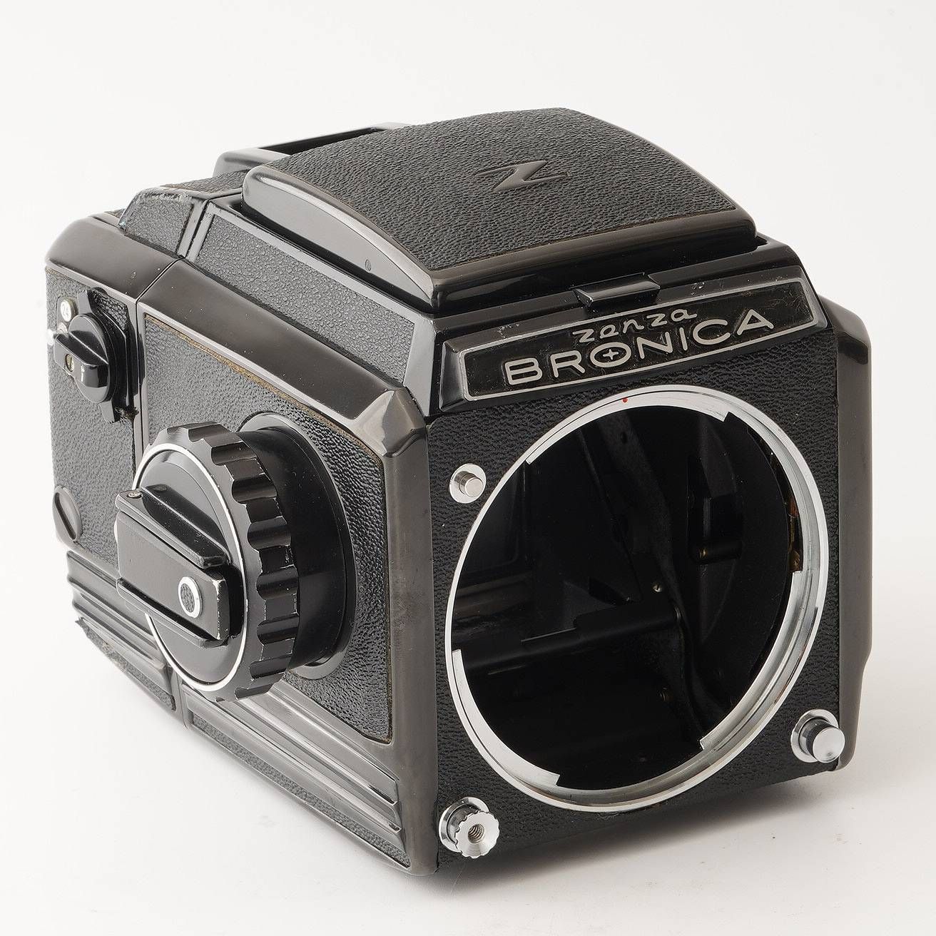 ブロニカ Zenza Bronica S2 ブラック/ NIKKOR-P 75mm F2.8 ☆極上品