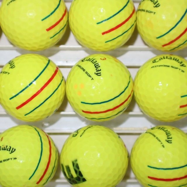 キャロウェイ クロムツアー トリプルトラック イエロー 2ダースセット