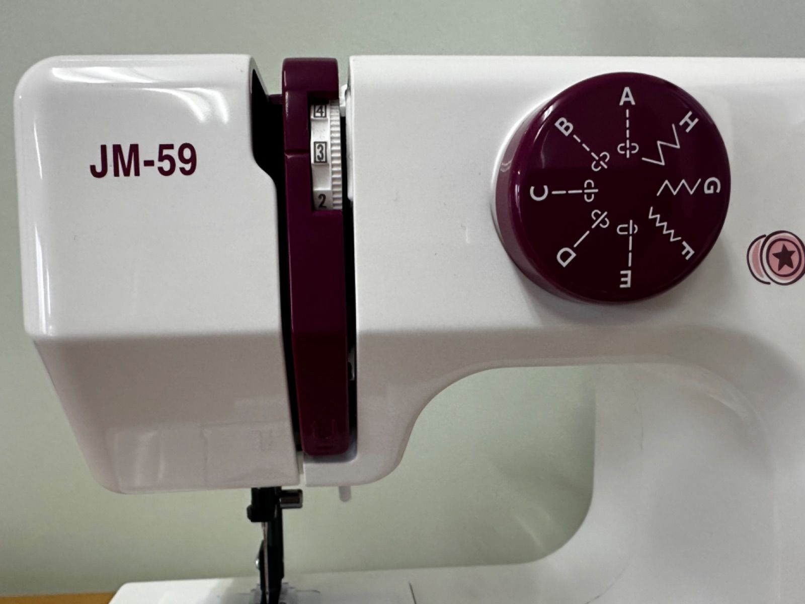 新品】ジャノメ Candy JM-59 シンプルなコンパクトミシン 【公式通販】