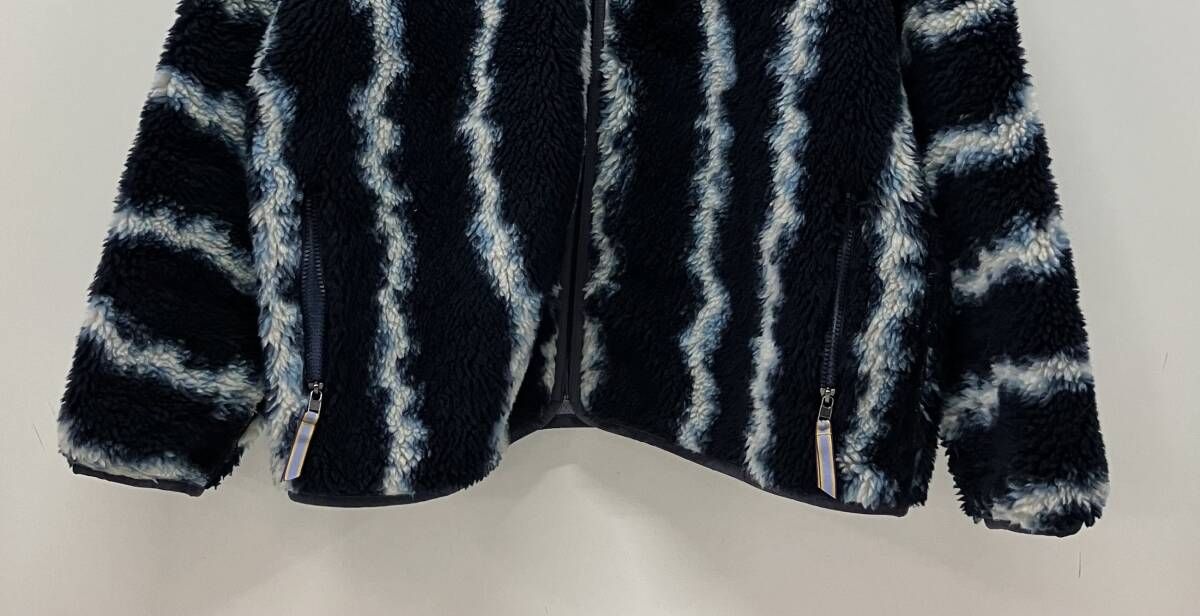 中古】アンドサンズ コート ジャケット ジップアップ フード ボア