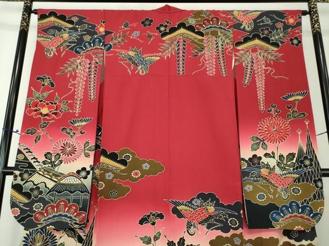 振袖 宮崎良次 京紅型