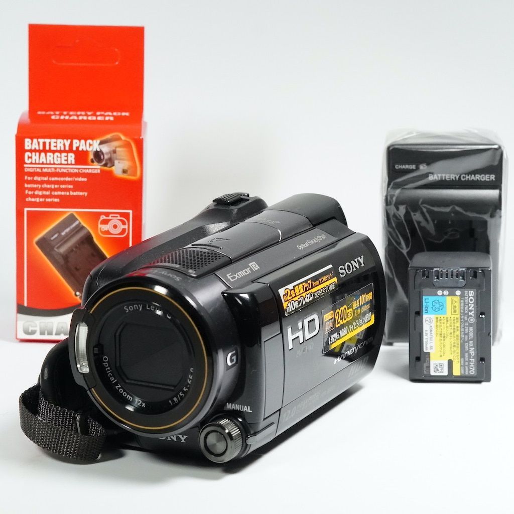 SONY ソニー HDR-XR520V ブラック ビデオカメラ 動作OK 1週間保証 