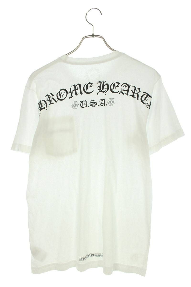 クロムハーツ CH T-SHRT/1 ロゴバックプリントTシャツ L - トップス