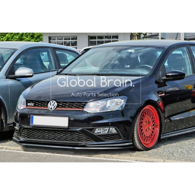 2014- フォルクスワーゲン ポロ 5 6C GTI フロント スプリッター スポイラー