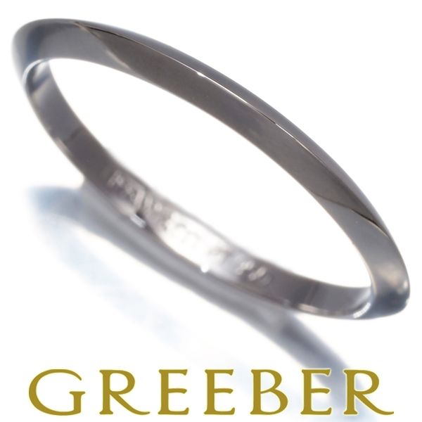 美品　Tiffany&Co.　ティファニー　指輪　リング　ナイフエッジPT950 TIFFANY&Co. ティファニー ナイフエッジ リング 指輪 7号 Pt950