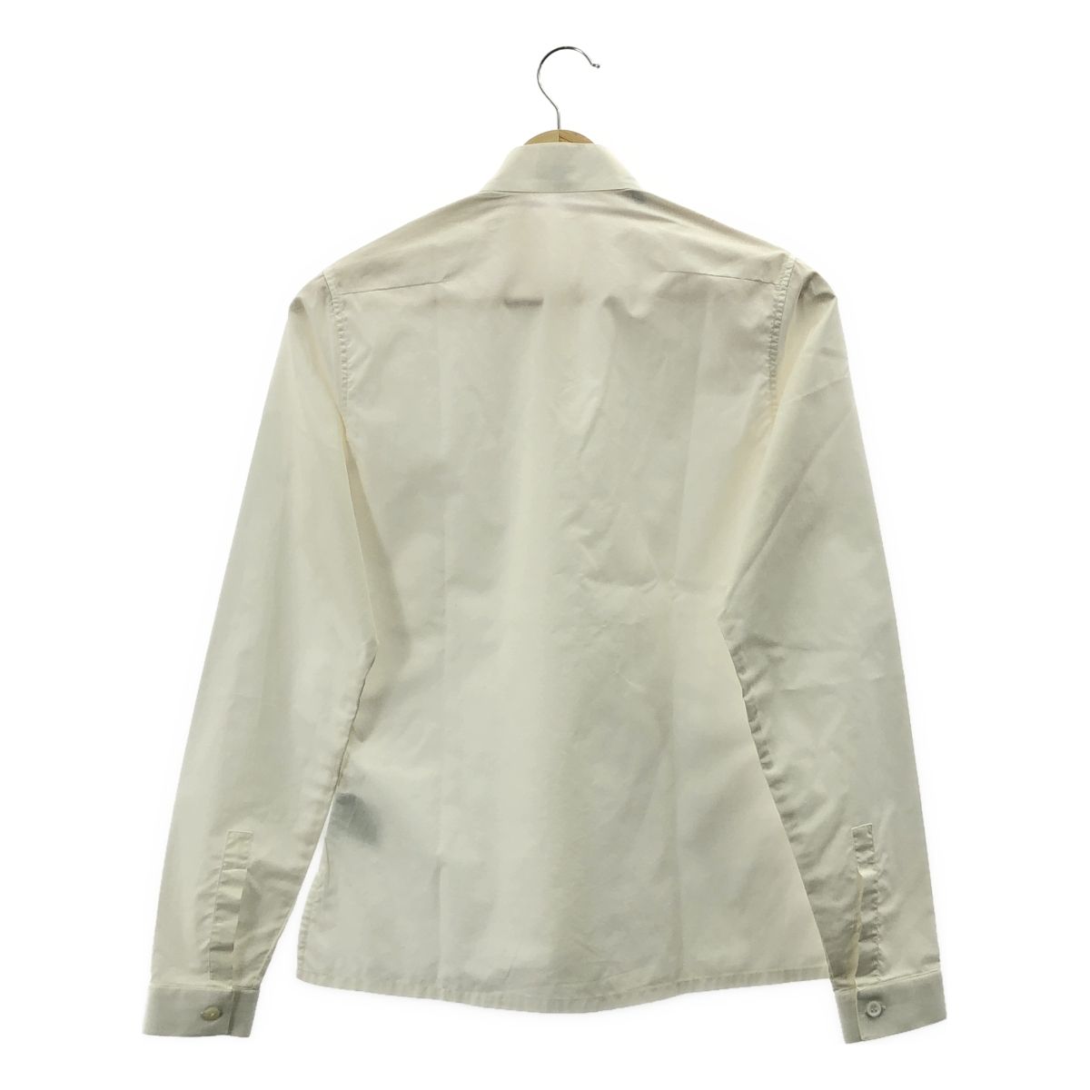 【Dior】ディオール AsteroDior コットン 長袖 シャツ Dior Mens Astero Long Sleeve T Shirt Size Large White Red