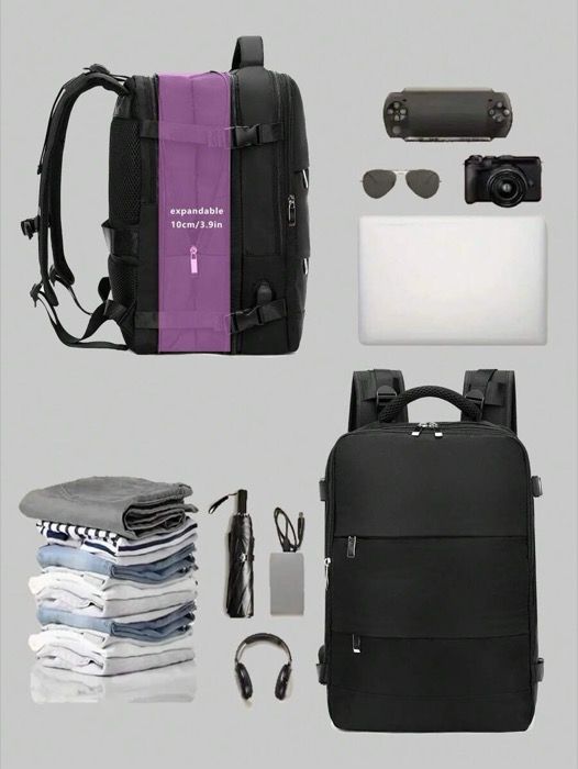 バッグ レディース バックパック 軽量でポータブルな週末用オーバーナイトバッグ エアライン対応 ジム 防水ビジネスノート デイパック メンズギフトセット 大学生用 ビジネス 通勤 アウトドア ハイキング クライミン