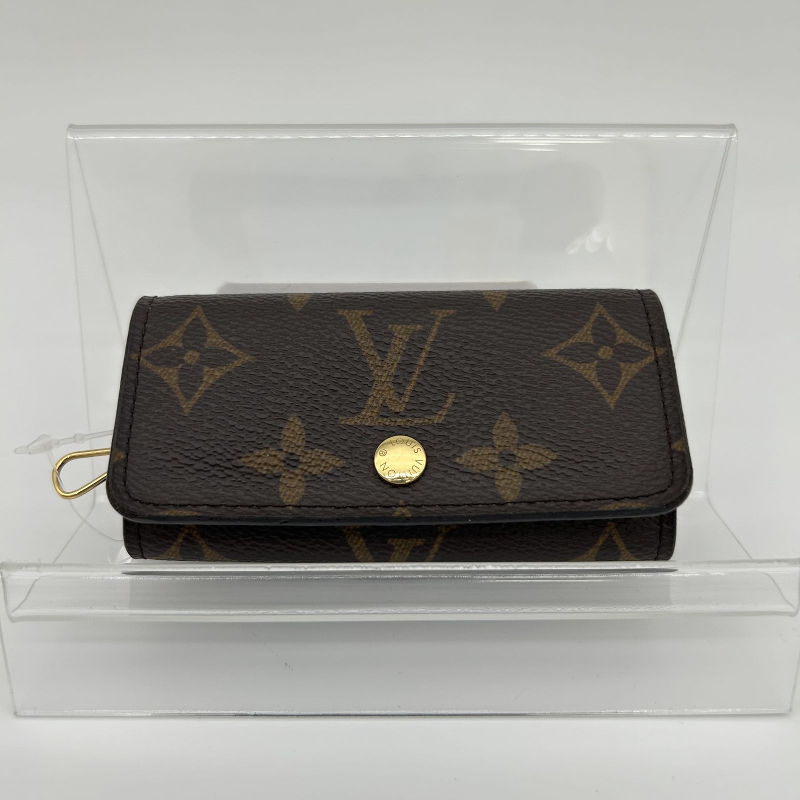 LOUIS VUITTON ルイヴィトン ミュルティクレ4 キーケース モノグラム キャンバス M62631 ブラウン