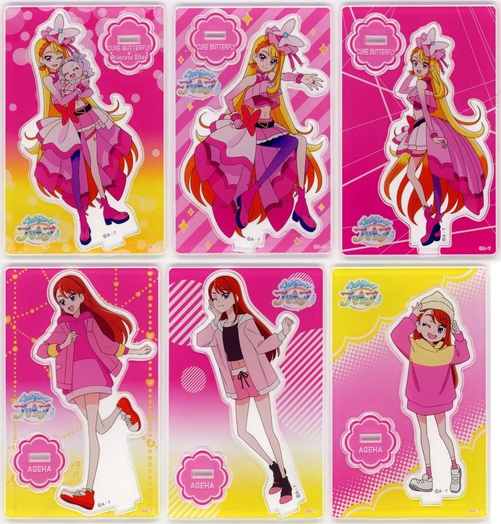 中古】アクリルスタンド・アクリルパネル 全6種セット 「ひろがる 