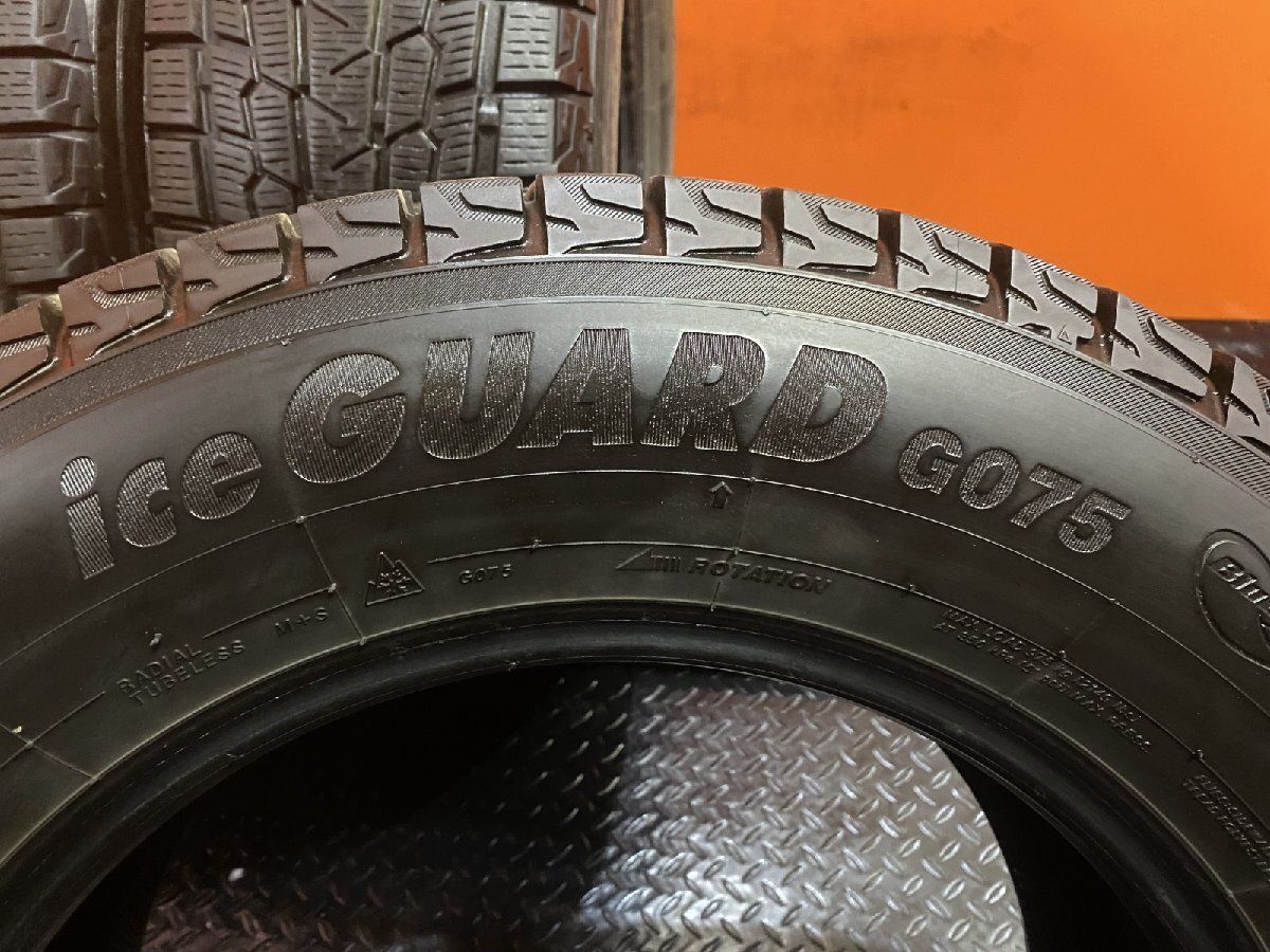 YOKOHAMA ice GUARD G075 245/65R17 17インチ スタッドレス 4本 バリ溝 