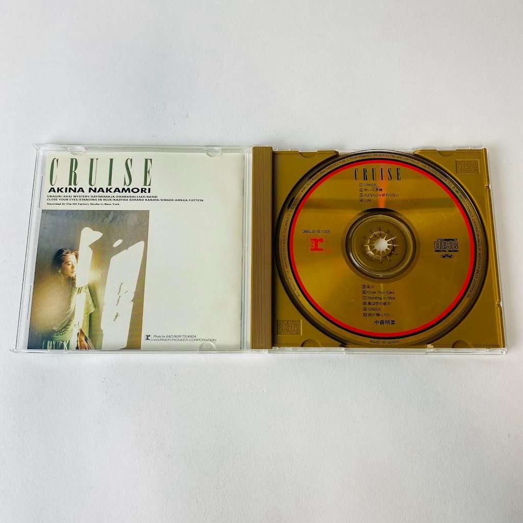 A CD 中森明菜 CRUISE 36L2-5103 ゴールドCD