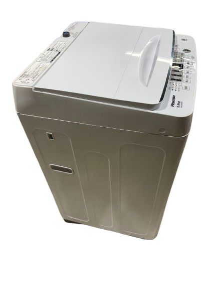 ☆大阪配送無料☆【Hisense】洗濯機 5.5㎏ HW-55E2W 2023年製RKGSE-325 