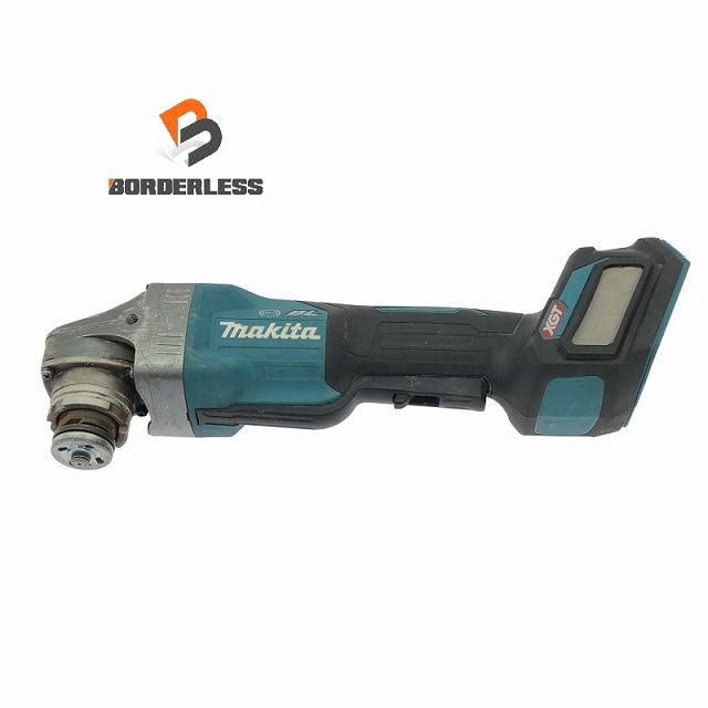 品 makita マキタ 40Vmax 100mm 充電式ディスクグラインダー GA019G 本体のみ コードレス ディスクサンダー 研磨機 切断機114239