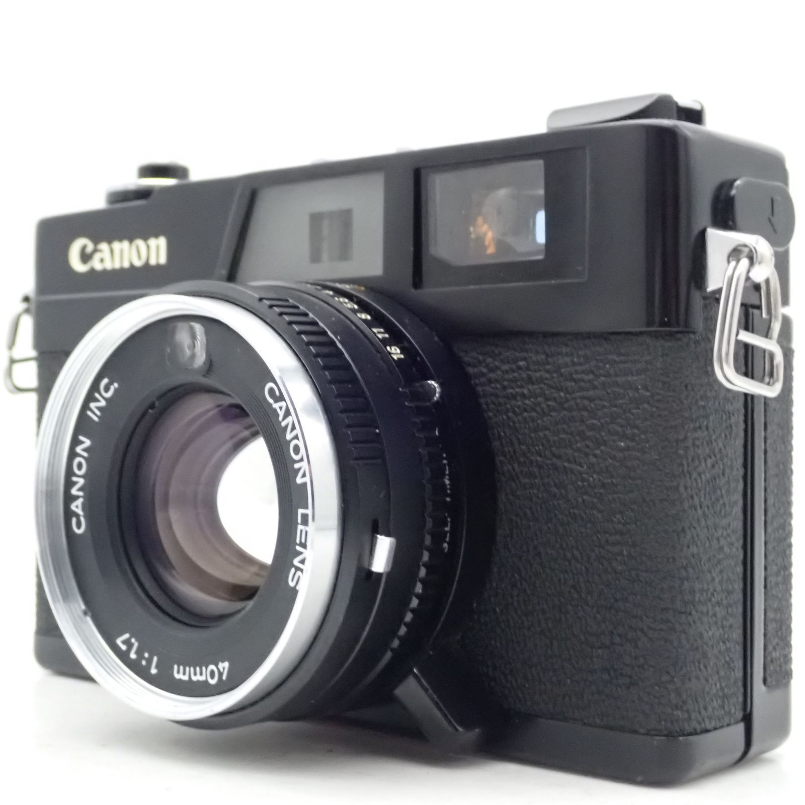 【外観美品•完動品】Canon QL17 G-Ⅲ モルト張替　ブラック動作確認済 完動品】 Canon Canonet QL17 GIII 動作確認モルト貼替済 - メルカリ