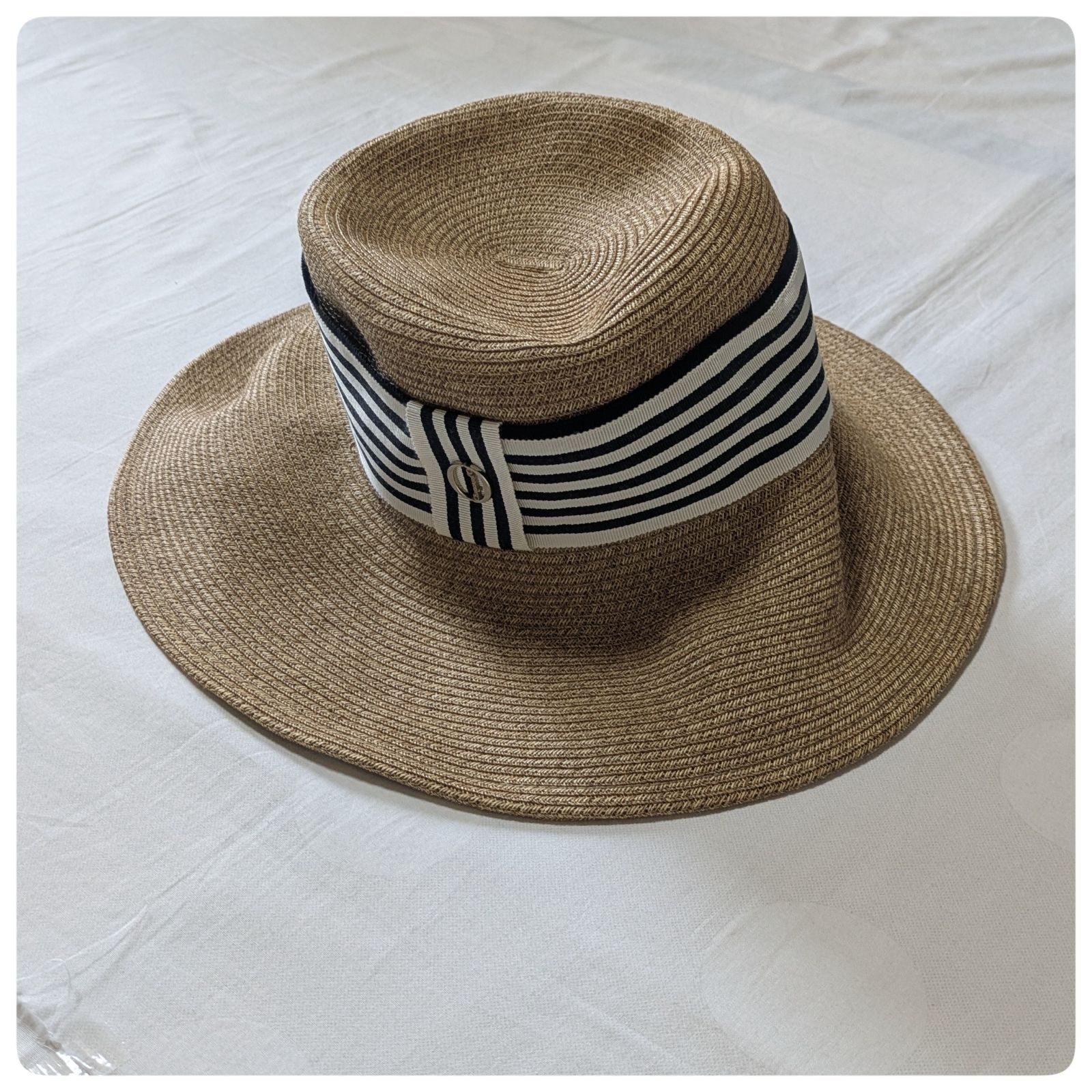 シャポードオー ストローハット 最終値下げ】Chapeaud'O カサブランカ