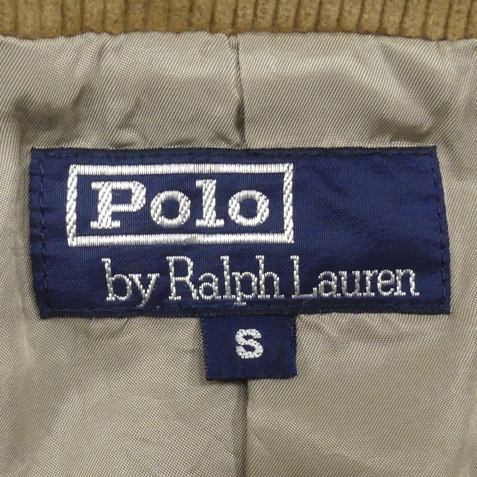 日本製 POLO RALPH LAUREN ラルフローレン テーラードジャケット S 