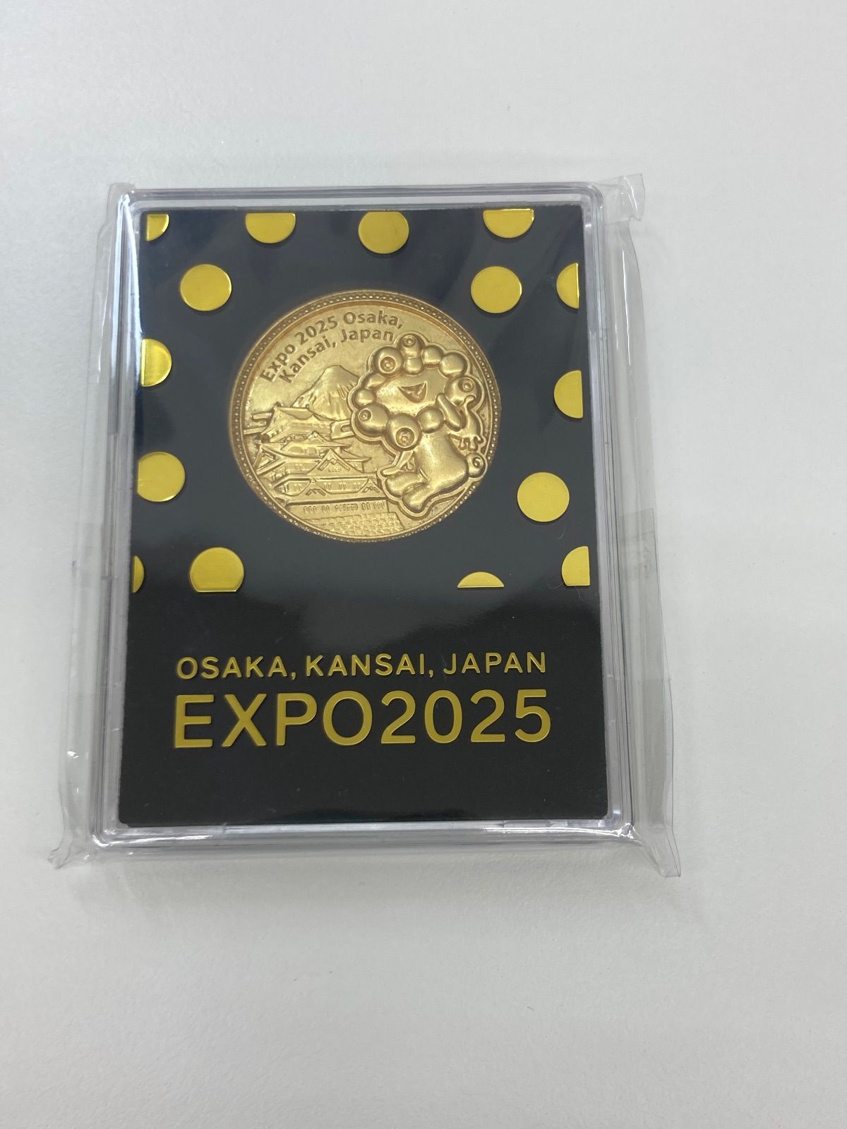 KD-006 EXPO2025 金箔メダル ミャクミャク 大坂 万博