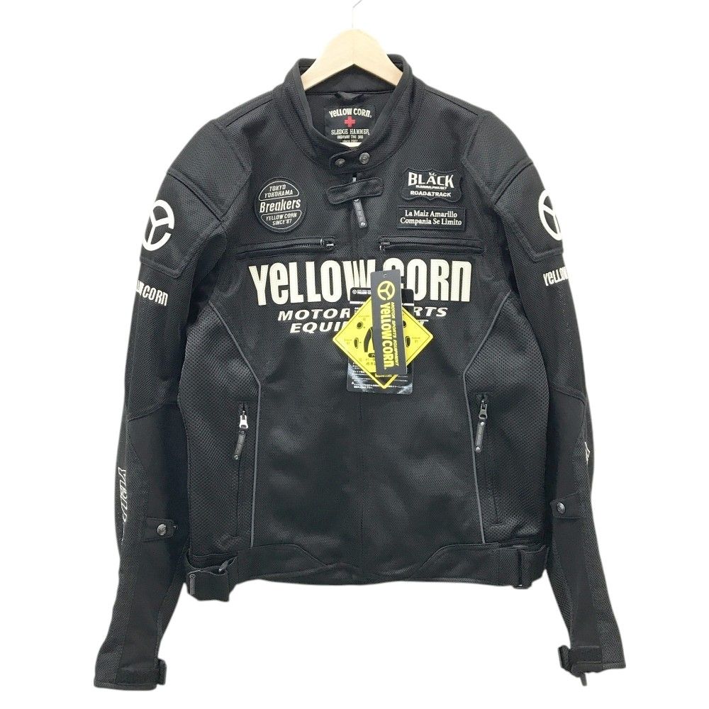 YELLOW CORN イエローコーン YB-3102 メッシュジャケット ブラック系