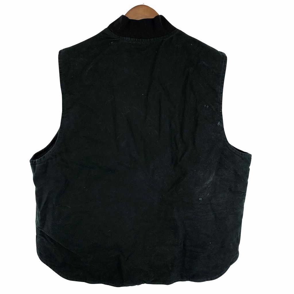 Carhartt カーハート ダックワークベスト 大きいサイズ 中綿 ブラック