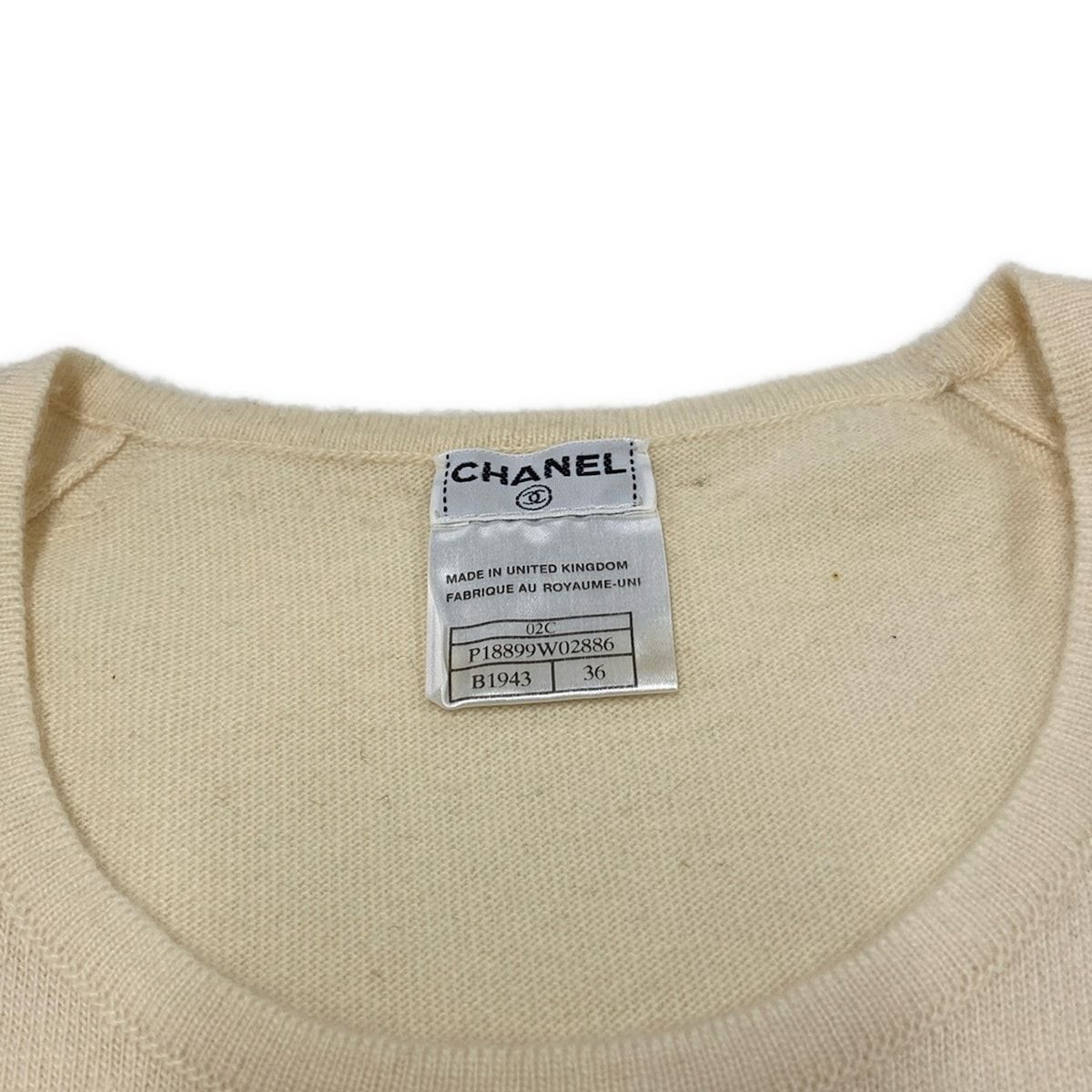CHANEL シャネル カシミヤ ノースリーブ 夏 B9899 CHANEL シャネル カシミヤ ノースリーブ 夏 B9899 CHANEL