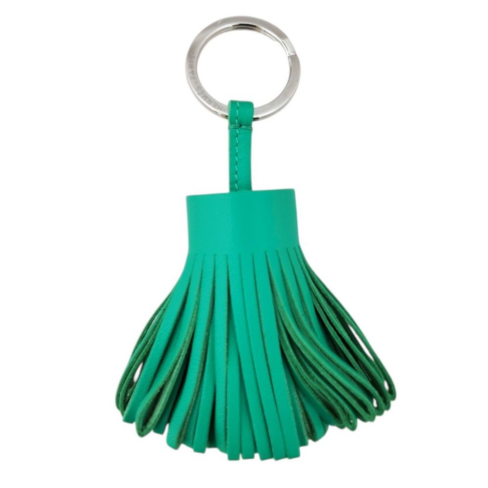 中古】エルメス カルメン ウノドス チャーム アニョーミロ ブルー