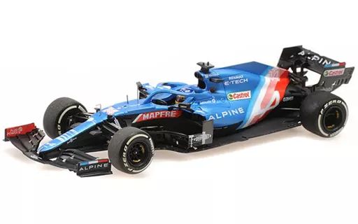 ミニカー　1/43 アルピーヌ F1 チーム A521 フェルナンド・アロンソ ハンガリーGP 2021 「MINICHAMPS」 [417211214] 新品】ミニカー 1/43 アルピーヌ F1 チーム A521 フェルナンド