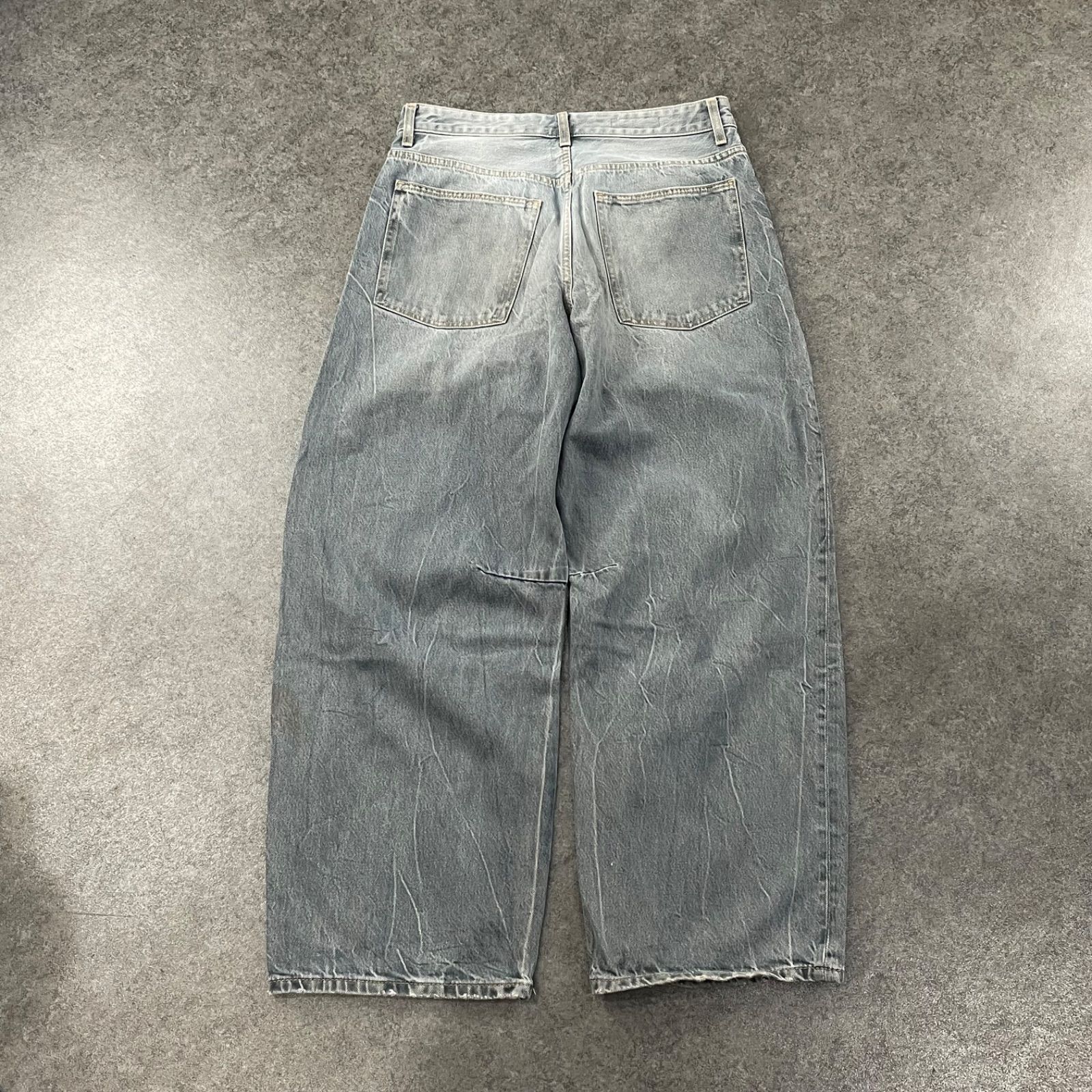ZARA Baggy Jeans Y2K Used ザラ バギージーンズ デニムパンツ カーブ 