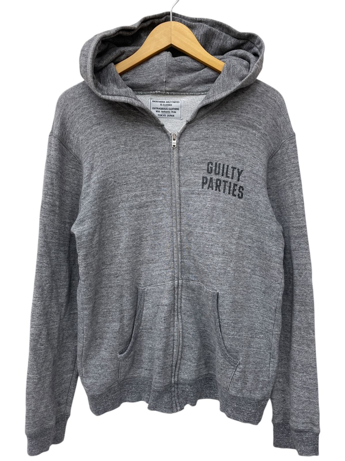 WACKO MARIA GUILTY PARTIES パーカー L WACKO MARIA - ワコマリア バックプリント スウェットパーカー L