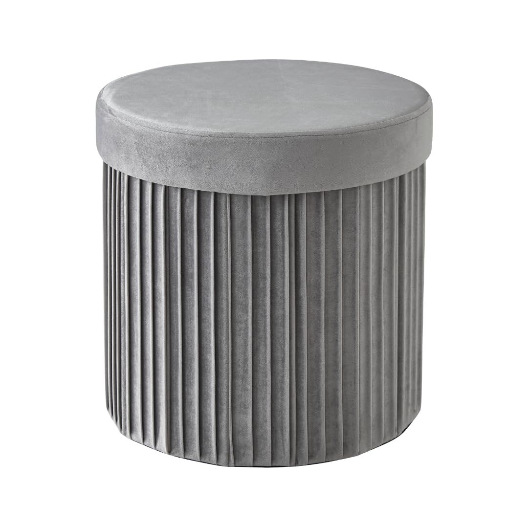 新品 武田コーポレーション 【スツール・オットマン・収納】 グレー 38