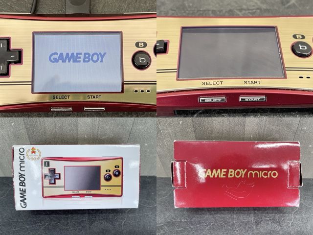 ハッピーマリオ20th ゲームボーイミクロ　ファミコンバージョン ゲームボーイミクロ ハッピーマリオ20th ファミコンバージョン