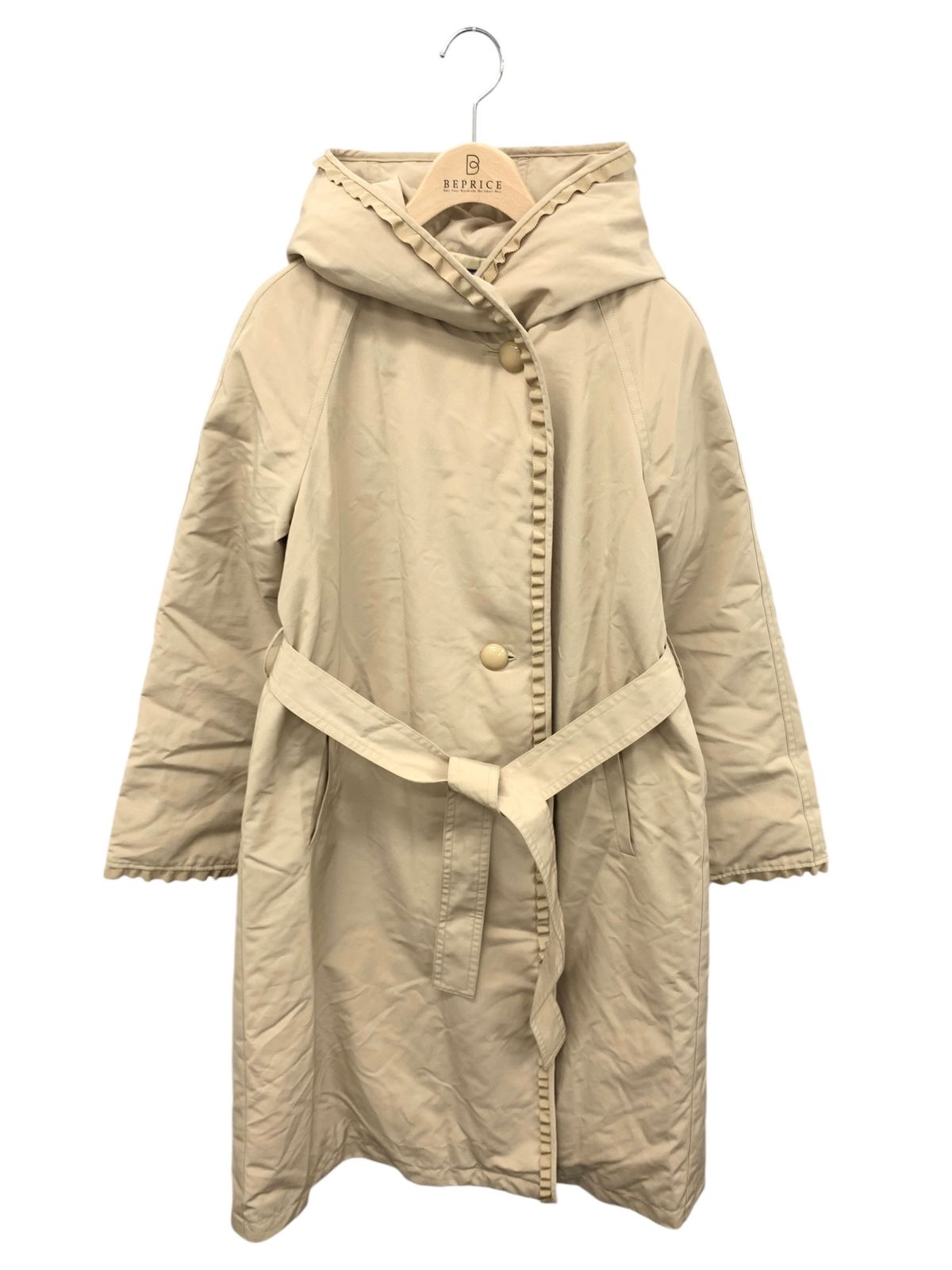 ⭐️yu エムズグレイシー コート キャメル ベージュ38 エムズグレイシー Feminine Down Coat 919512 ダウンコート 38