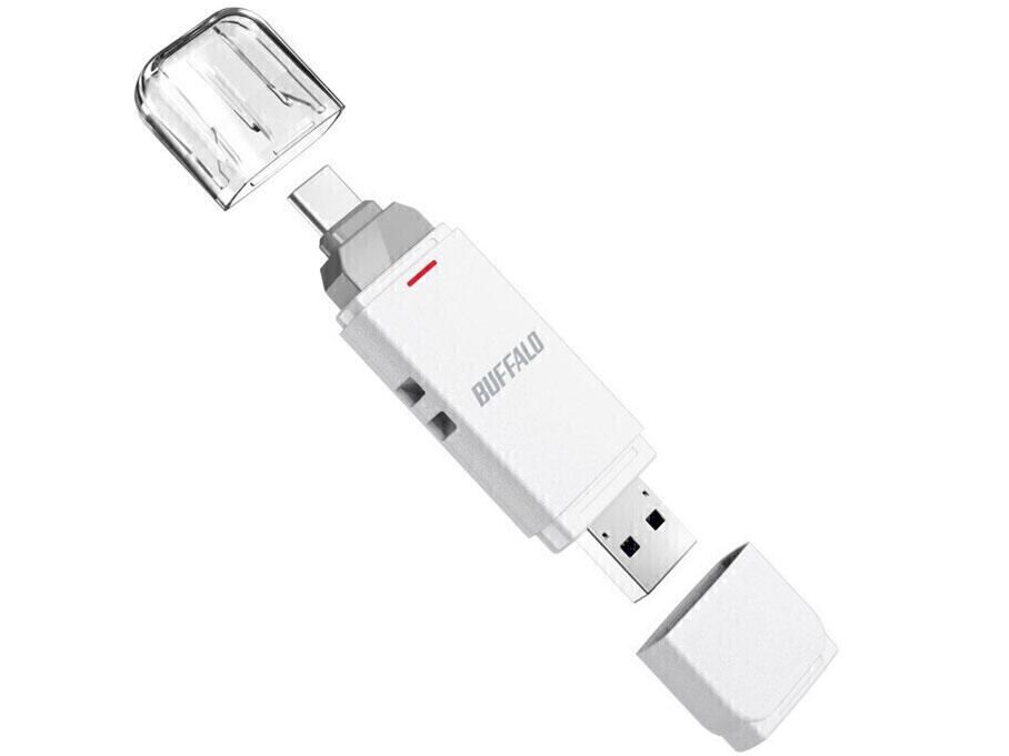 5営業日で発送 BUFFALO バッファロー SSD-SD1.0U3-WA USB3.2 Gen2 Type-C Aコネクタ両対応 中低速帯 SSD-SD1.0U3-WA