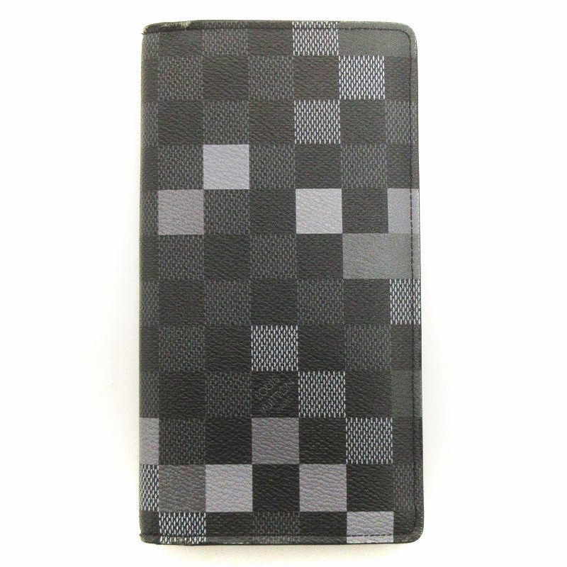 ルイヴィトン LOUIS VUITTON ポルトフォイユ ブラザ ダミエ グラ