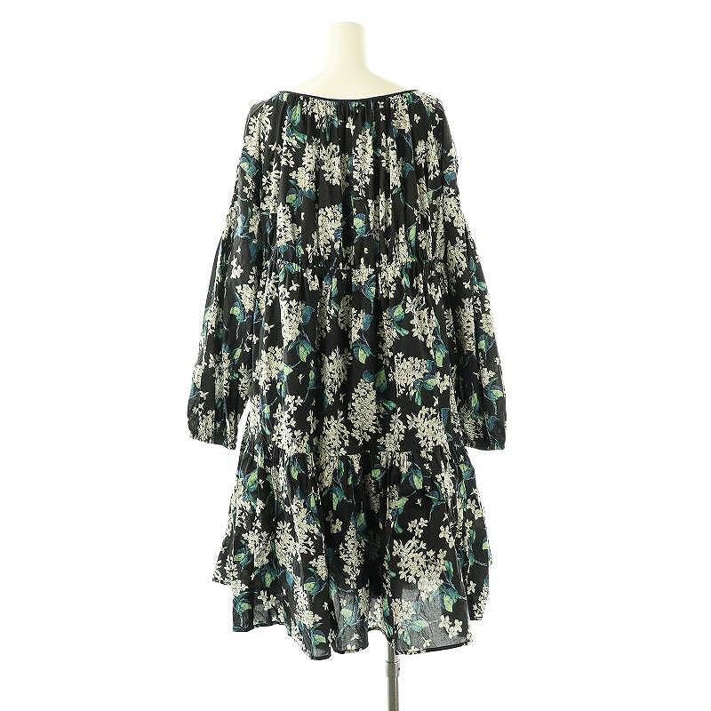 ✨２４AW セブンテンバイミホカワヒト リバティプリントティアードワンピース ✨24AW セブンテンバイミホカワヒト リバティプリント