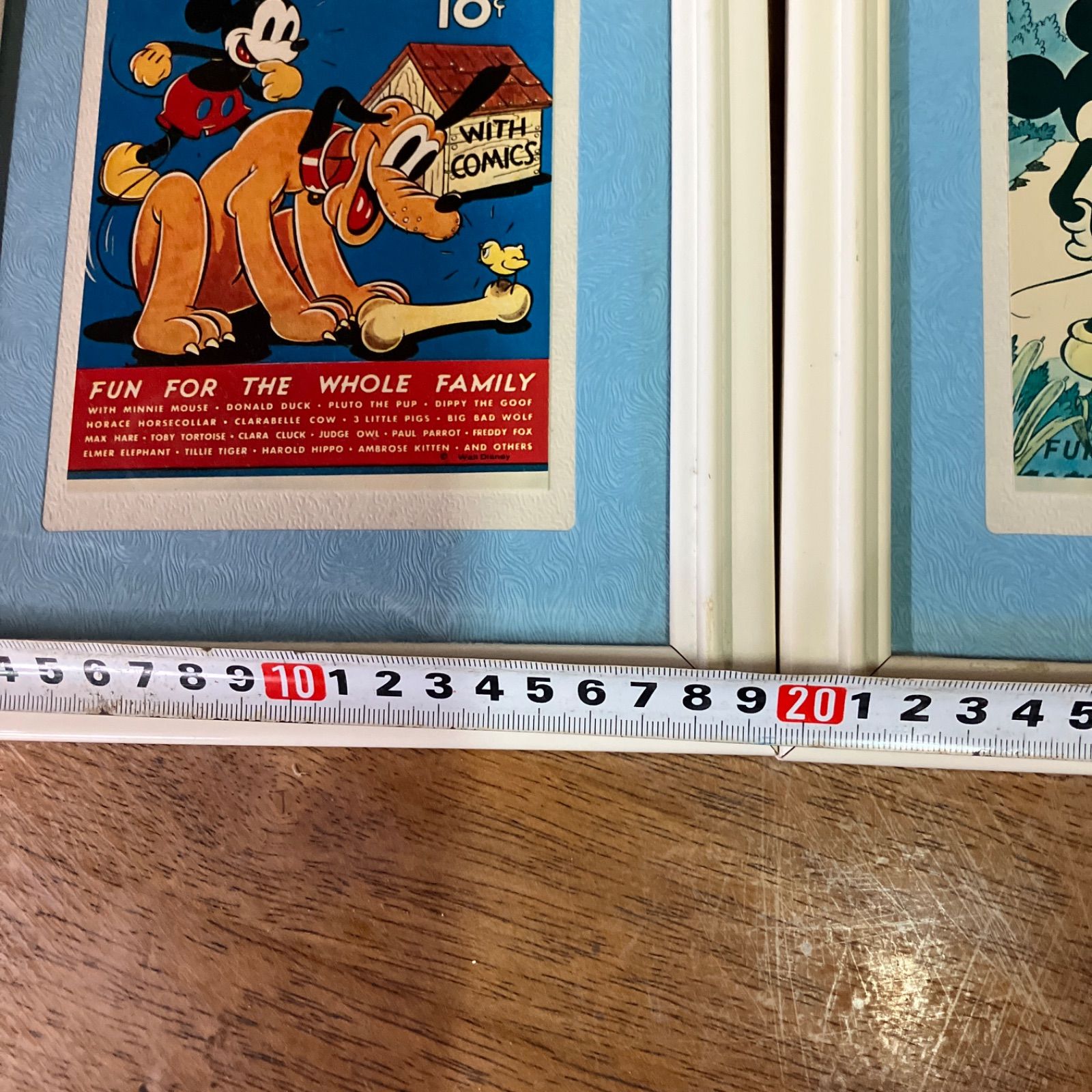 Mickey magazine(ミッキーマガジン) レプリカ 額縁 ディズニー