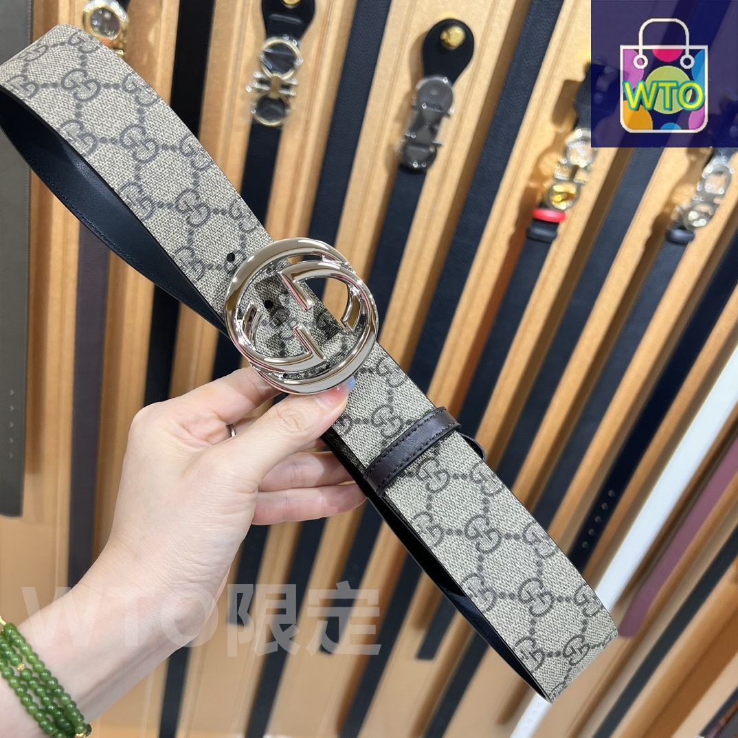 美品✨GUCCI✨レザーベルト(白)最終お値下げ‼️ 今日特価】Gucci 2024 年式 高級本革ベルト-1 - メルカリ