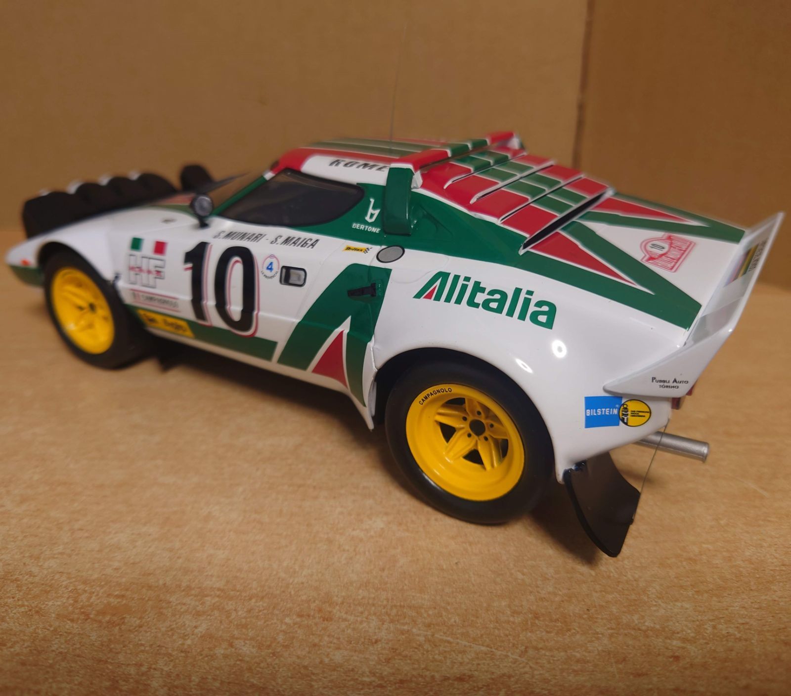 1/18 ランチアストラトス HF 1976 モンテカルロラリー 優勝 #10 S