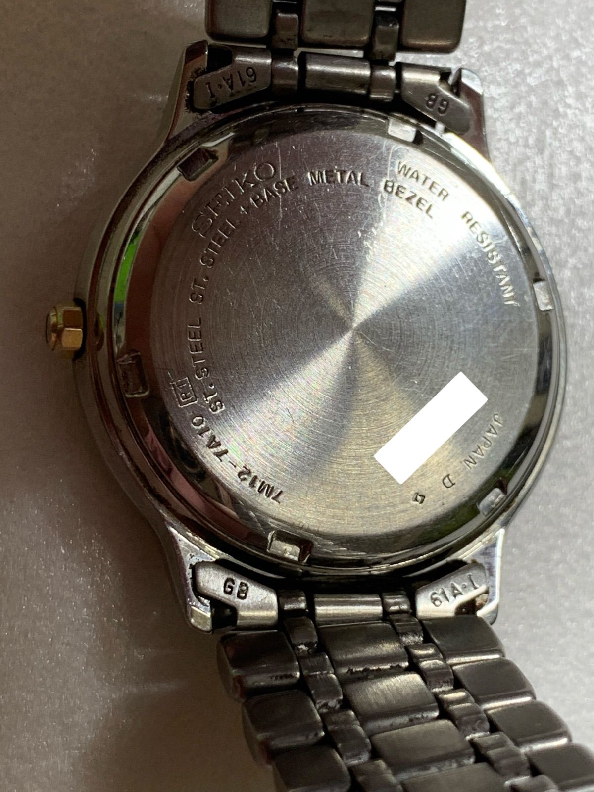 R7-1768 中古品 セイコー 7M12-7A10 ジャンク品 - メルカリ
