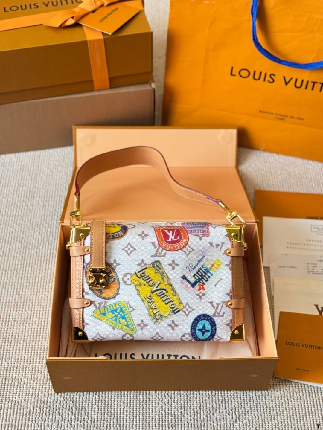 今日特価】Louis Vuitton Side Trunk ソフトボックスバッグ-WTO