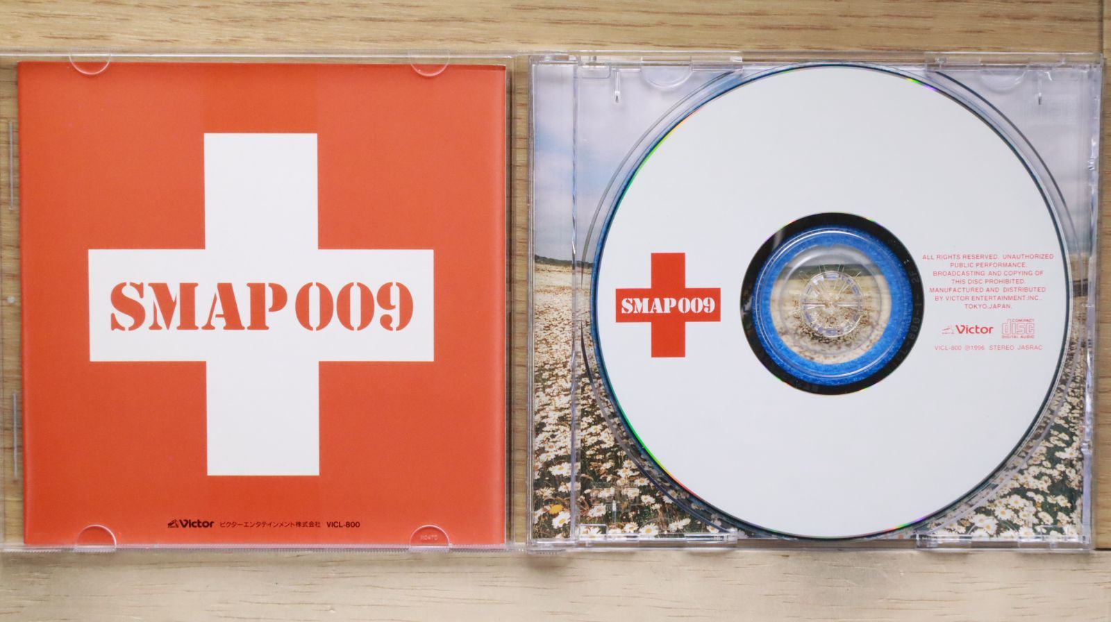 国内盤CD☆スマップ/SMAP□ SMAP 009 □4988002337194/VICL-800