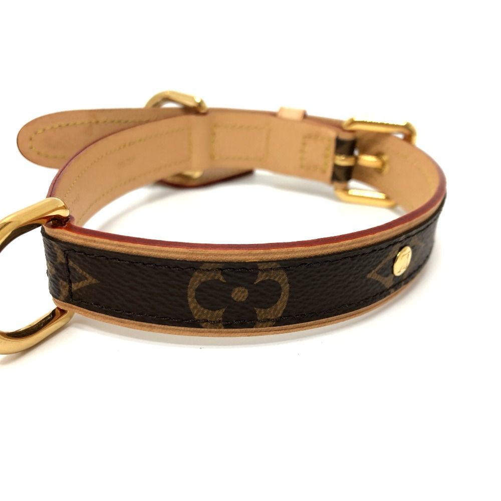 犬用品 Louis Vuitton レザー首輪 ドックカラーMM