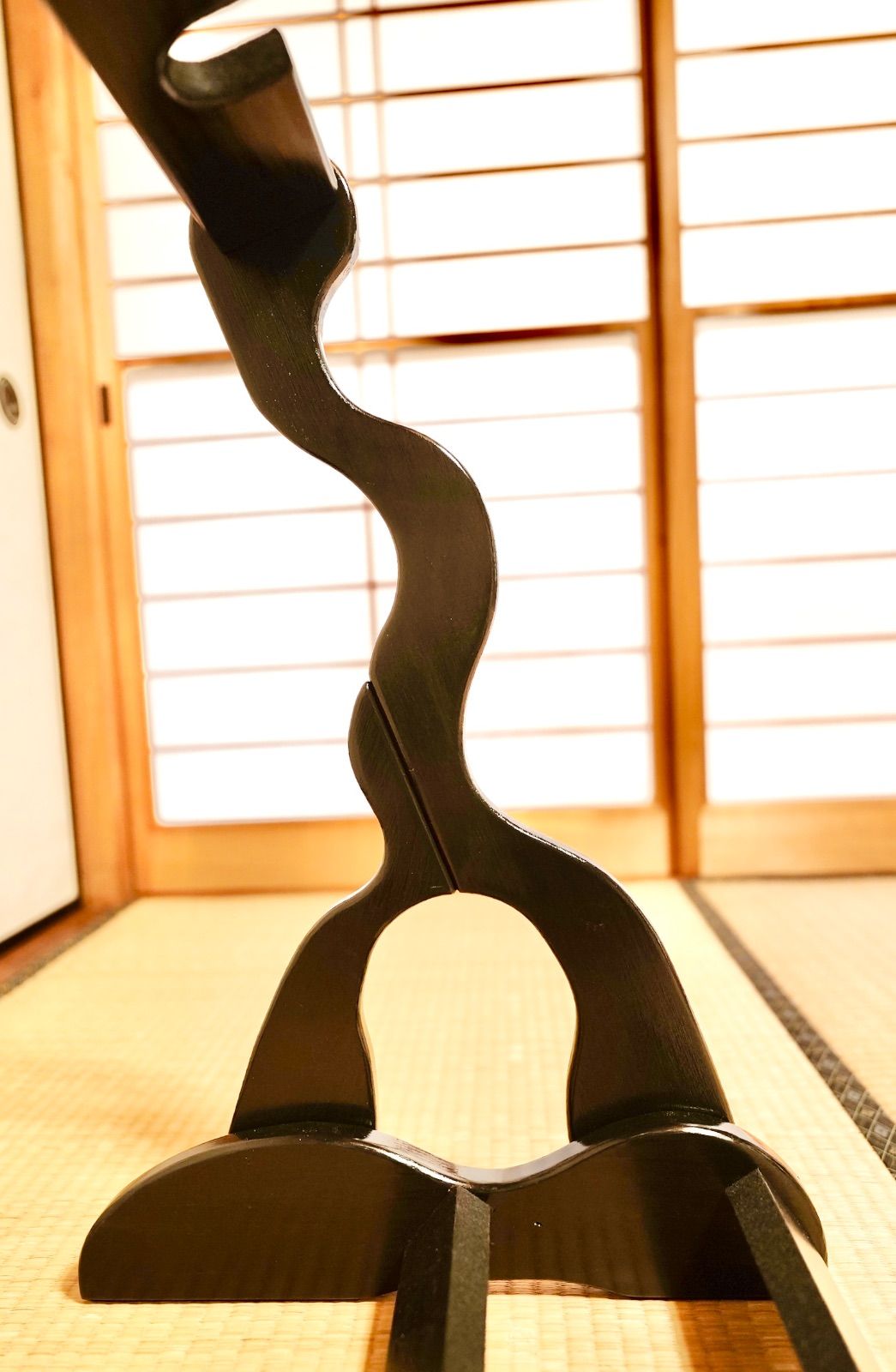 木製三味線スタンド