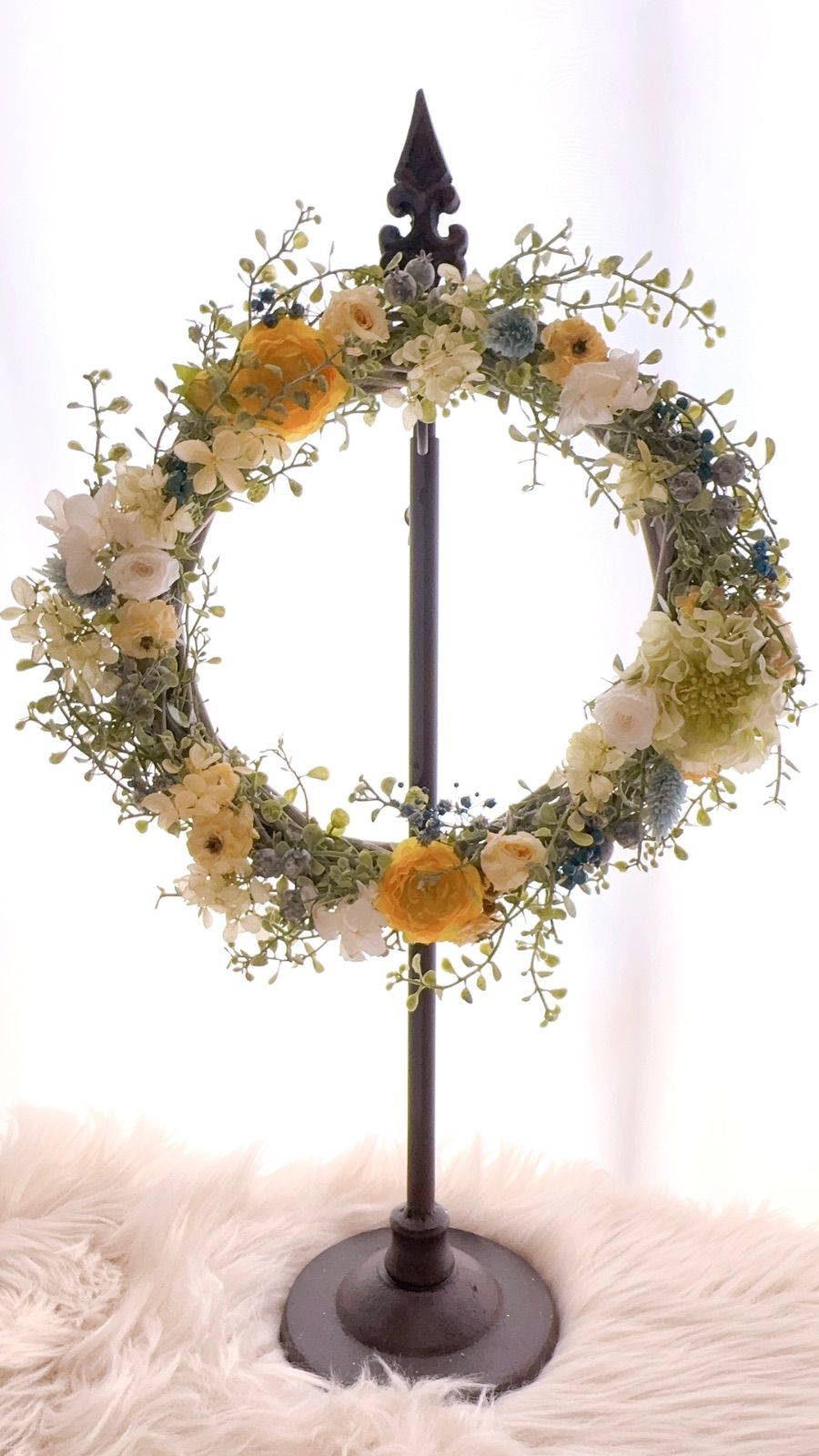 アーティシャルフラワーをメインに ハンドメイドリース WWW_GEBZETESISAT_COM_TR