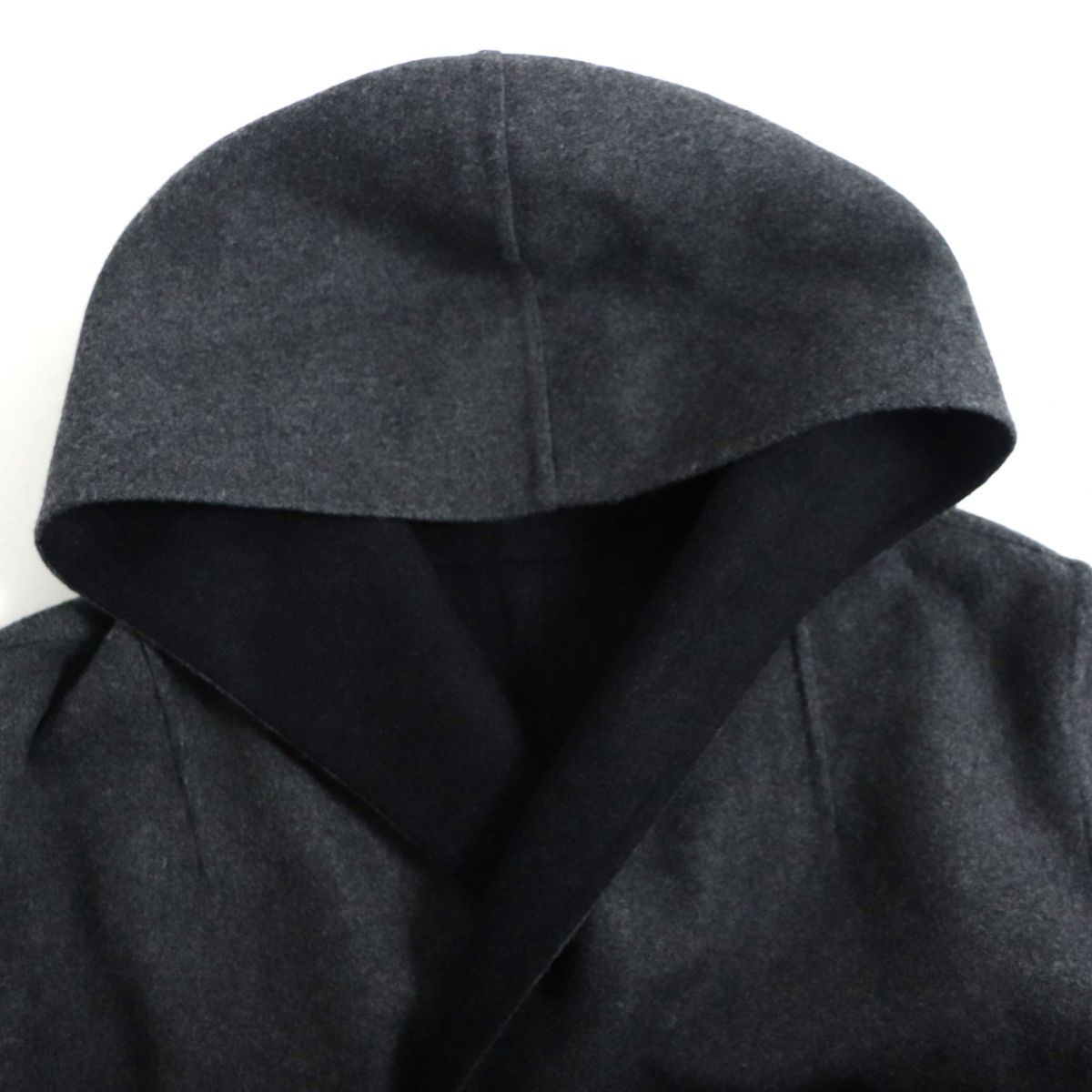 美品▽ルシアンペラフィネ ウール×カシミヤ スカル リバーシブル