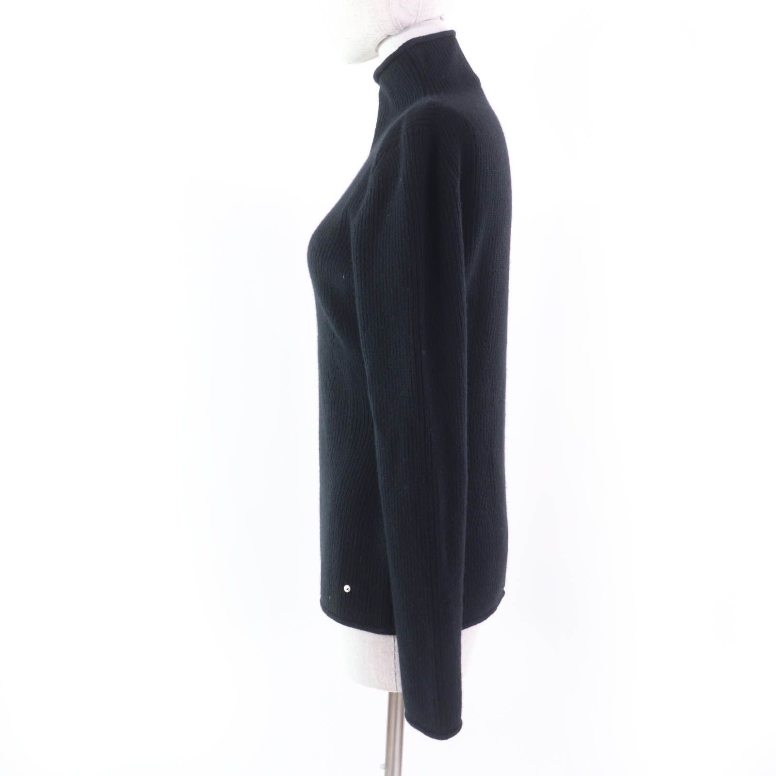 美品☆HERMES エルメス 21AW カシミヤ100％ セリエ金具 長袖