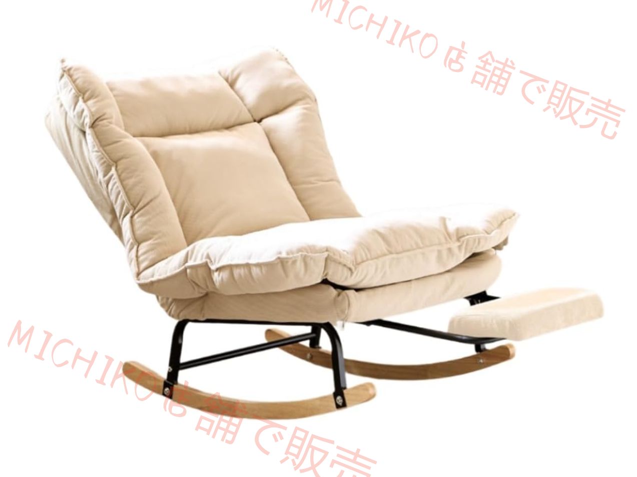 ロッキングチェア レトロ おしゃれ かわいい アンティーク 車輪