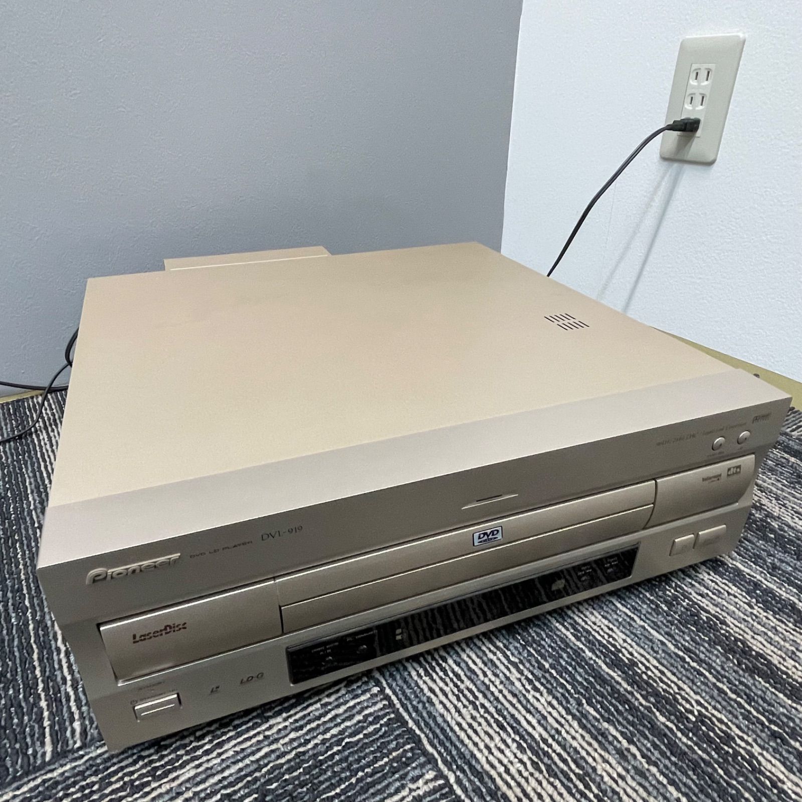 Pioneer パイオニア DVL-919 LDプレーヤー レーザーディスクプレーヤー